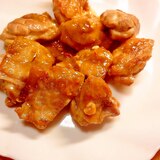 簡単中華　鶏もも肉の味噌ピーナッツ炒め